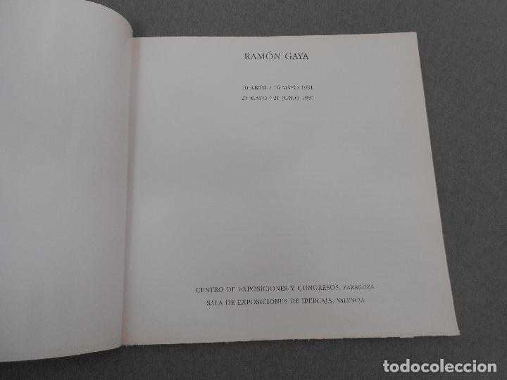 Libros de segunda mano: CATALOGO DE EXPOSICION DE RAMON GAYA - Foto 2