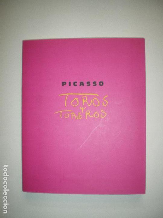 Libros de segunda mano: TOROS Y TOREROS PICASSO PARIS, BAYONA, BARCELONA