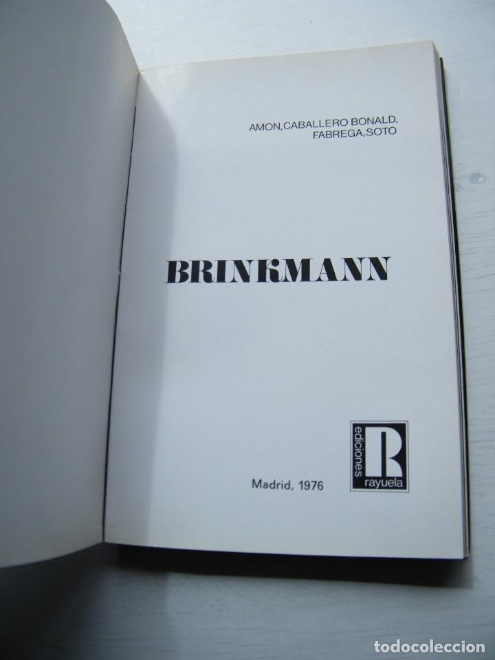 Libros de segunda mano: BRINKMANN - EDICIONES RAYUELA - MADRID (1976) - Foto 2