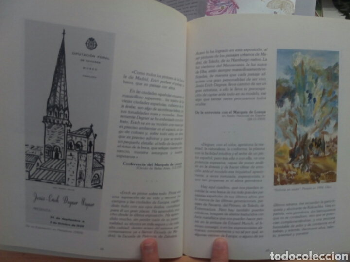 Libros de segunda mano: Libro de la exposici&oacute;n de Erich Degner - Foto 2