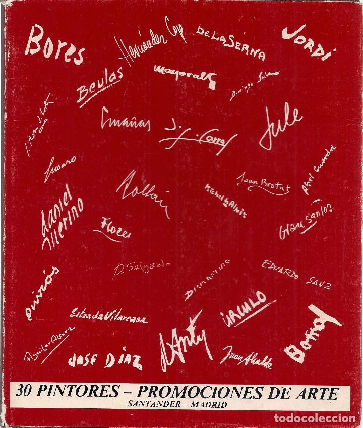 Gebrauchte B&uuml;cher: 30 PINTORES. Cat&aacute;logo. Promociones de Arte. Santander &ndash; Madrid, 1987