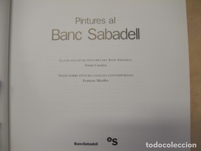 Libros de segunda mano: Pintures al Banc Sabadell. 2001 - Foto 2