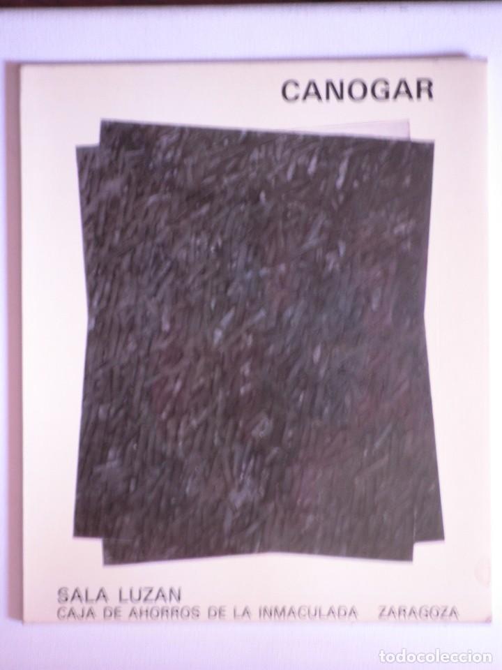 Libros de segunda mano: CANOGAR (CAT&Aacute;LOGO SALA LUZ&Aacute;N 1980) - Foto 1