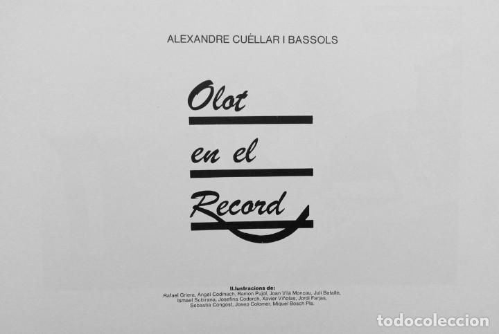 Libros de segunda mano: Alexandre Cu&eacute;llar - Olot en el record - Foto 3