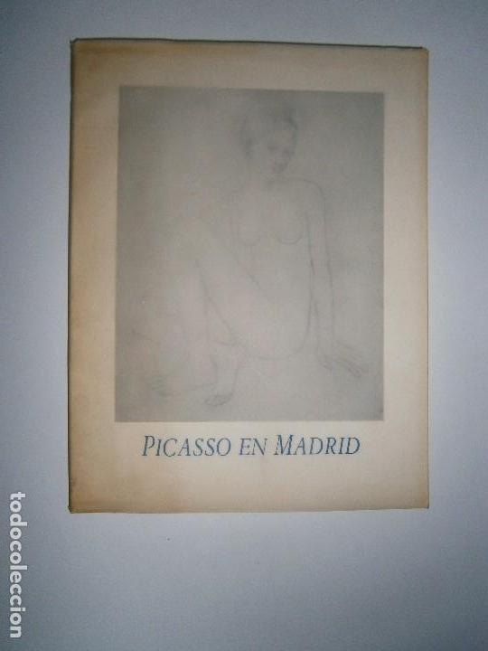 Libros de segunda mano: PICASSO EN MADRID HOMENAJE A JACQUELINE PICASSO 1986 MUSEO ESPA&Ntilde;OL DE ARTE CON