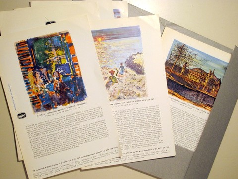 Libros de segunda mano: CATALOGUE DE LITHOGRAPHIES ORIGINALES - Nice s/f. - Foto 2
