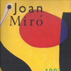 Libros de segunda mano: JOAN MIRÓ -1893/1993-. CATÀLEG EXPOSICIÓ DEL CENTENARI A LA FUNDACIÓ J. MIRÓ. Lote 105738779