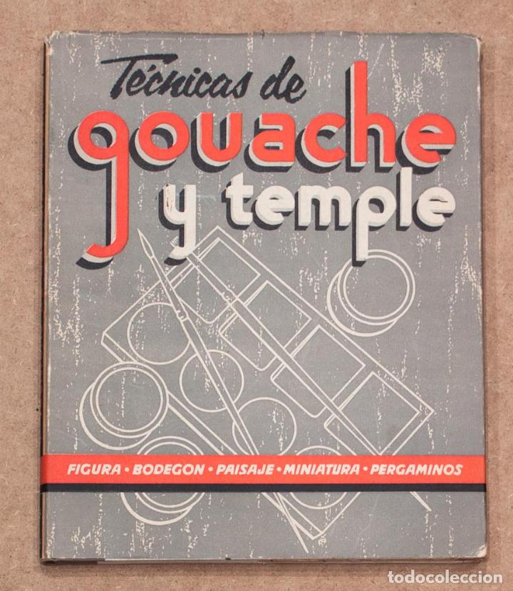 Libros de segunda mano: TECNICAS DE GOUACHE Y TEMPLE. LEDA. - Foto 1