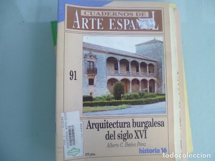 Gebrauchte B&uuml;cher: CUADERNOS DE ARTE ESPA&Ntilde;OL N&ordm; 91 - ARQUITECTURA BURGALESA DEL SIGLO XVI - HISTORIA 16