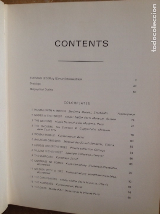 Libros de segunda mano: Fernand L&eacute;ger. Text by Werner Schmalenbach - Foto 4
