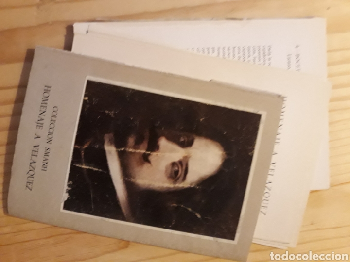 Libros de segunda mano: Homenaje a Vel&aacute;zquez tercer centenario fallecimiento colecci&oacute;n Smanh 1960 . Pintura antigua