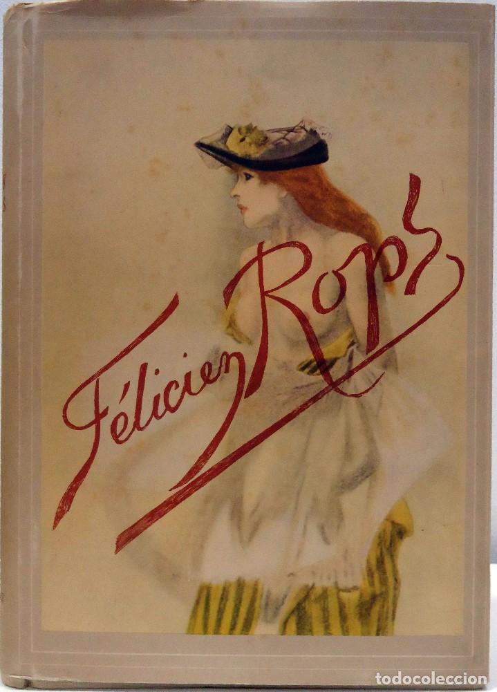Libros de segunda mano: CAMILO LEMMONIER - F&Eacute;LICIEN ROPS. LUIS D. &Aacute;LVAREZ / EDITORIAL APOLO, 1945.