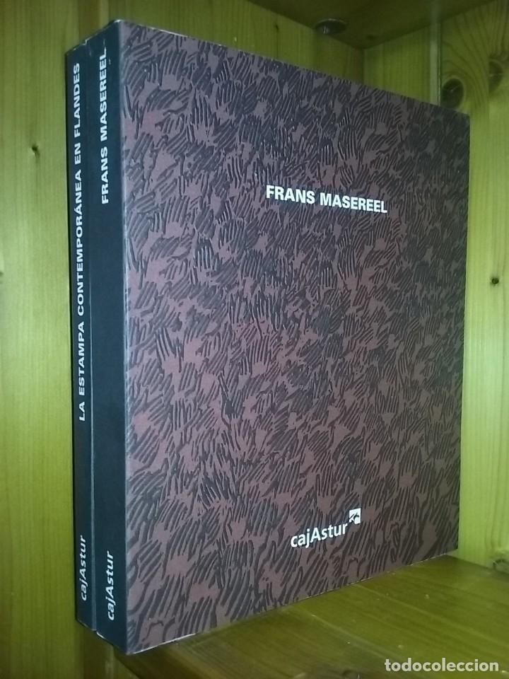 Libros de segunda mano: FRANS MASEREEL, LA ESTAMPA CONTEMPORANEA EN FLANDES, CAJASTUR, 2000, DIBUJO, PINTURA