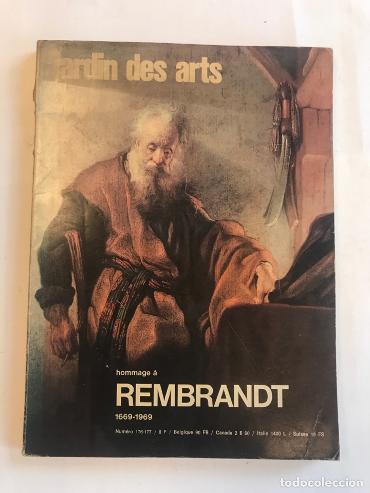 Second hand books: REVISTA MENSUAL JARDIN DES ARTS. HOMMAGE &Agrave; REMBRANDT