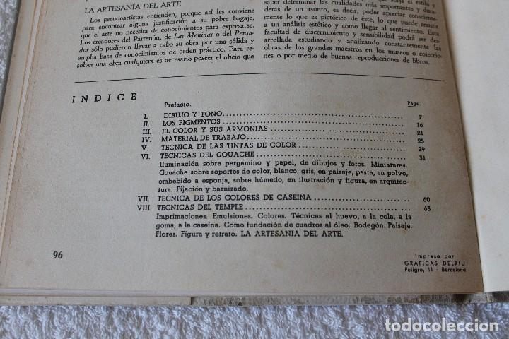 Libros de segunda mano: TECNICAS DE GOUACHE Y TEMPLE - LEDA (LAS EDICIONES DEL ARTE) - Foto 7