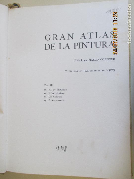 Libros de segunda mano: GRAN ATLAS DE LA PINTURA SALVAT. DIRIGIDO POR MARCO VALSECCHI. 1966 - Foto 2 - 129077527