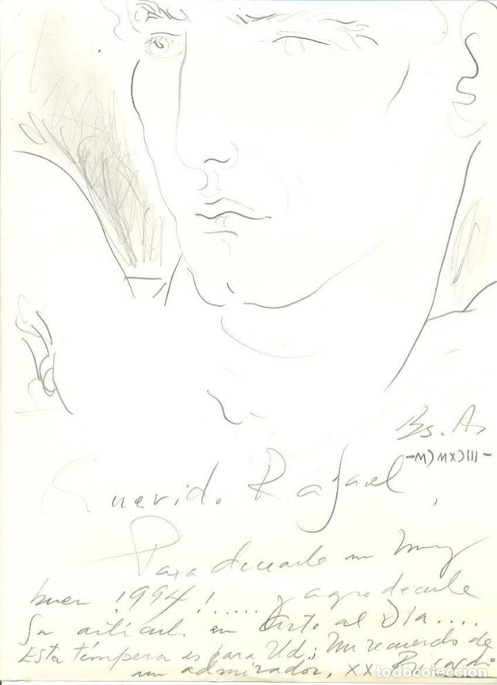 Libri di seconda mano: Sue&ntilde;os carne sombras memoria. Con dibujo original firmado. -  Ricardo Cinalli