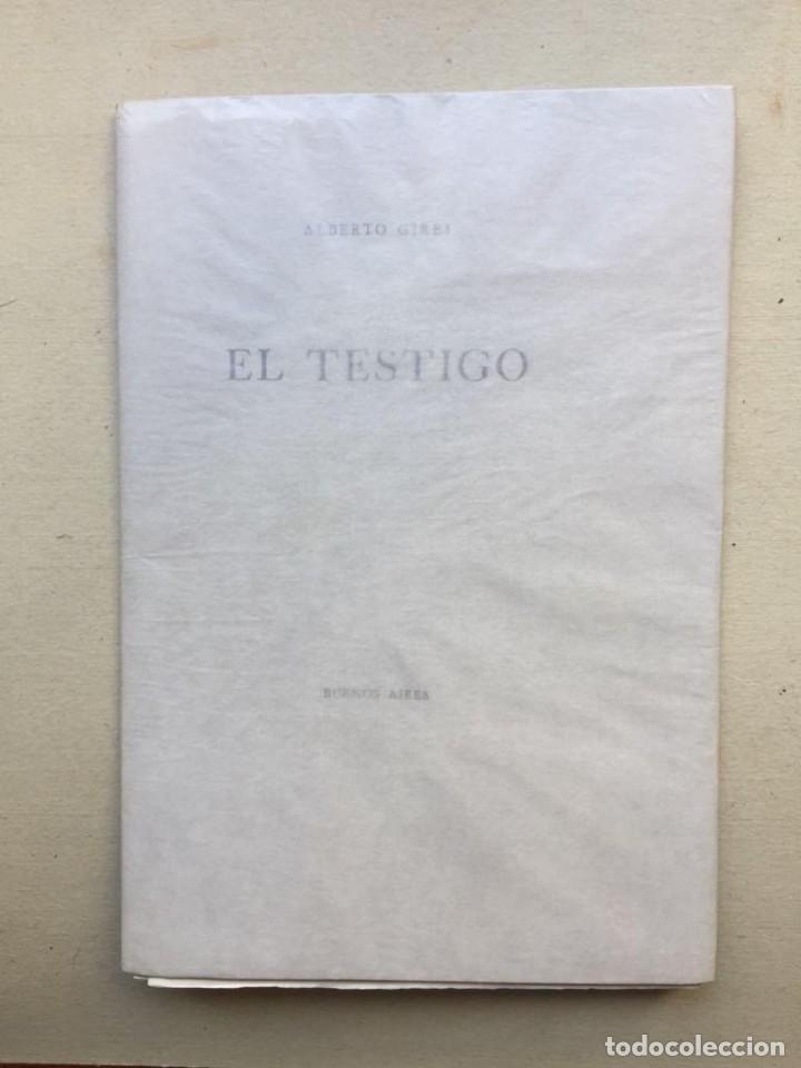 Libros de segunda mano: El testigo - Alberto Girri - Foto 2