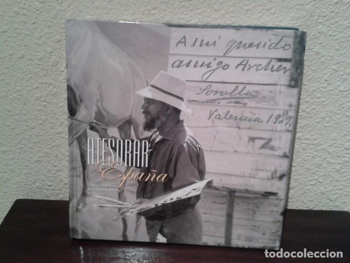 Libros de segunda mano: SOROLLA ATESORAR ESPA&Ntilde;A INTERESANTE LIBRO - Foto 1