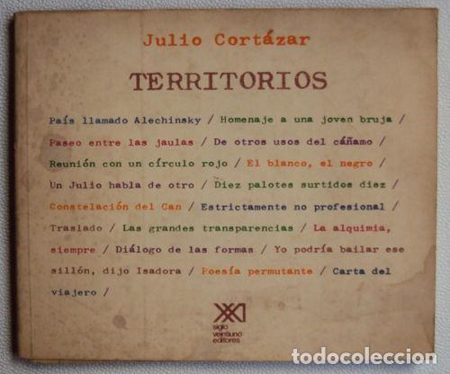 Libros de segunda mano: TERRITORIOS - Cort&aacute;zar, Julio - Foto 1