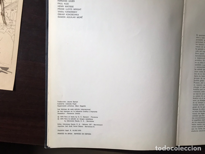 Libros de segunda mano: Picasso. Ediciones Nauta. Buen estado - Foto 4
