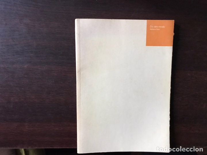 Libros de segunda mano: De otro modo. Adriana Ruiz - Foto 1