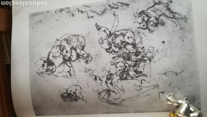 Libros de segunda mano: LEONARDO, libro con 32 dibujos, en italiano - Foto 2