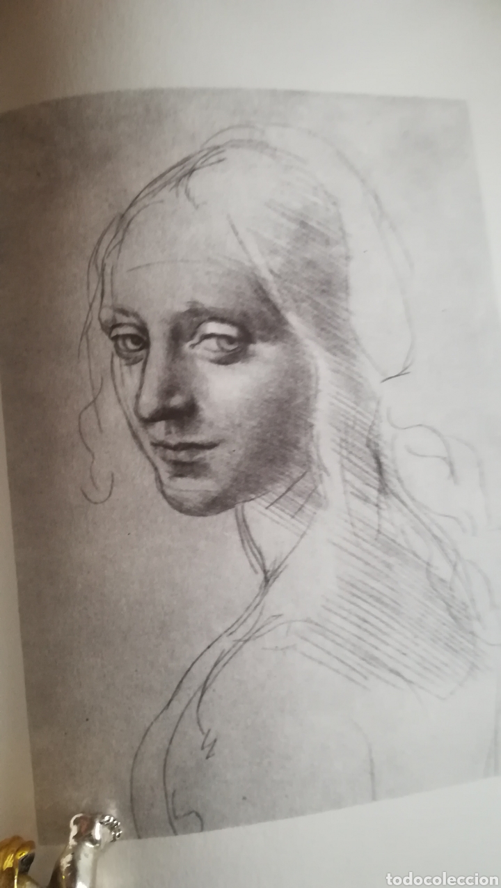 Libros de segunda mano: LEONARDO, libro con 32 dibujos, en italiano - Foto 3