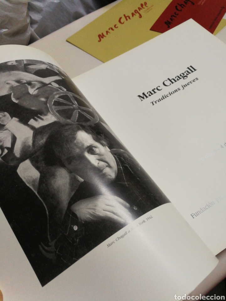 Libros de segunda mano: MARC CHAGALL, TRADICIONS JUEVES- FUNDACI&Oacute; LA CAIXA, 1999+ PROGRAMES EXPOSICI&Oacute;. - Foto 13