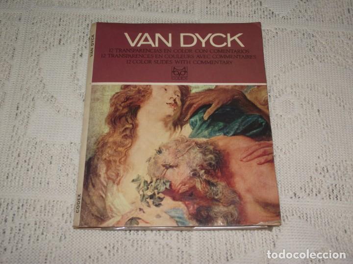 Libros de segunda mano: VAN DYCK. 12 TRANSPARENCIAS EN COLOR CON COMENTARIOS. EDITORIAL CODEX (1969) - Foto 2