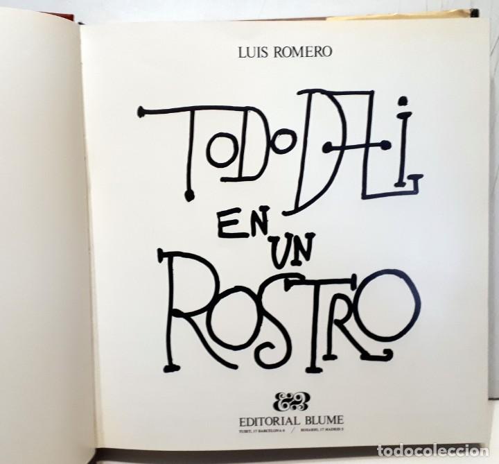 Libros de segunda mano: Todo Dal&iacute; en un rostro 00 - Foto 3