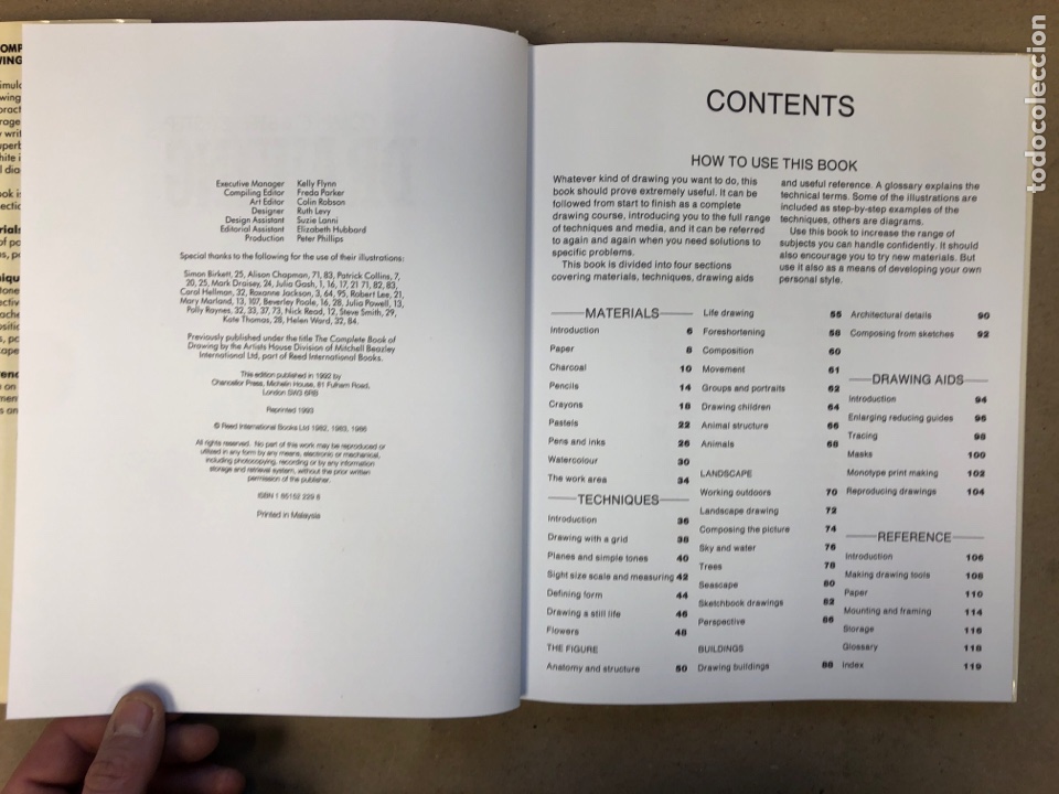 Libros de segunda mano: THE COMPLETE STEP-BY-STEP DRAWING COURSE. CHANCELLOR PRESS 1993. - Foto 4