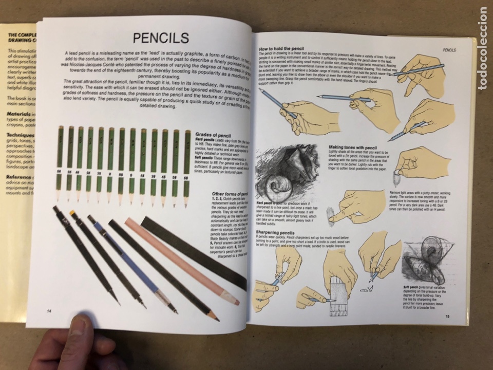 Libros de segunda mano: THE COMPLETE STEP-BY-STEP DRAWING COURSE. CHANCELLOR PRESS 1993. - Foto 6