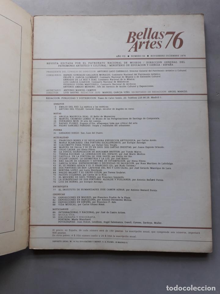 Libros de segunda mano: Bellas Artes 76. - Foto 2