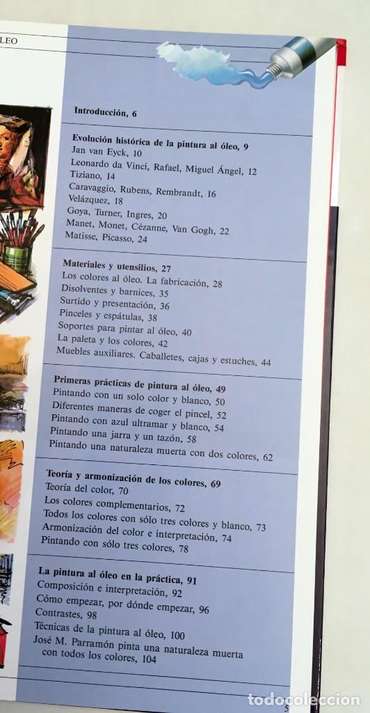 Libros de segunda mano: C&Oacute;MO PINTAR AL &Oacute;LEO - APRENDER HACIENDO - EDITORIAL PARRAM&Oacute;N - Foto 4