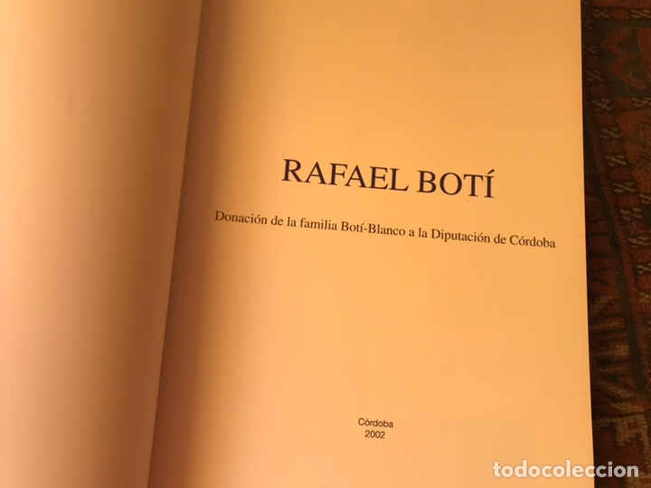 Libros de segunda mano: Donaci&oacute;n. Rafael Bot&iacute;. Como nuevo. - Foto 3