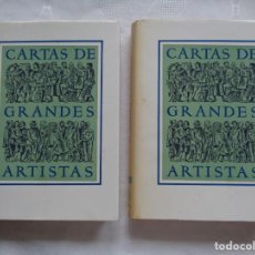 Libros de segunda mano: RICHARD FRIEDENTHAL. CARTAS DE GRANDES ARTISTAS (DE GHIBERTI A PICASSO). 1967. 1ª EDICIÓN ESPAÑOLA.