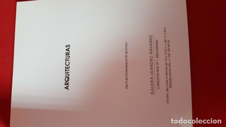 Libros de segunda mano: ARQUITECTURAS. CAT&Aacute;LOGO DE EXPOSICI&Oacute;N DE &Oacute;LEOS. - Foto 2