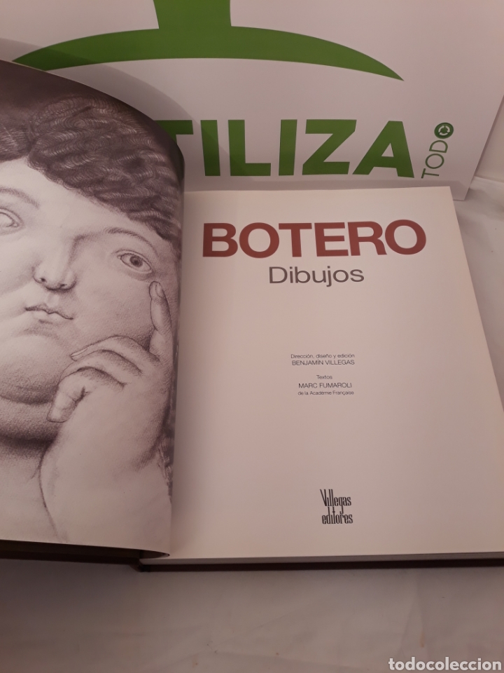 Libros de segunda mano: Botero Dibujos. Ediciones Villegas.1999. - Foto 4