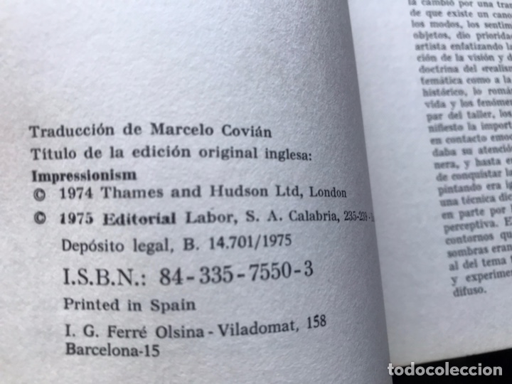 Libros de segunda mano: El impresionismo. Bernard Denvir - Foto 4