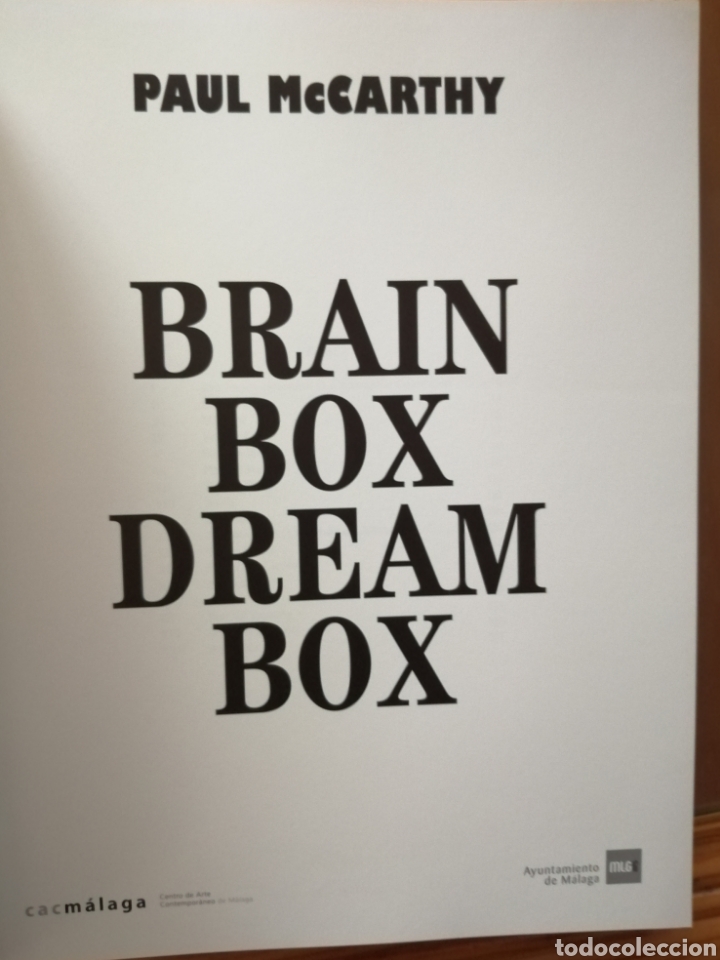 Libros de segunda mano: Paul Maccarthy. Brain box dream box. - Foto 8