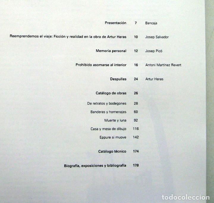 Libros de segunda mano: Despulles. Artur Heras. Cat&aacute;logo exposici&oacute;n Valencia 2000. - Foto 2