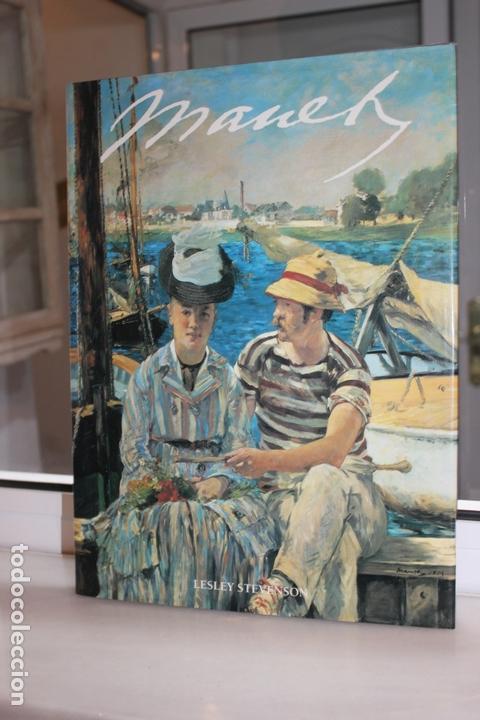 Libros de segunda mano: MANET, LESLEY STEVENSON.  GRAN FORMATO - Foto 1
