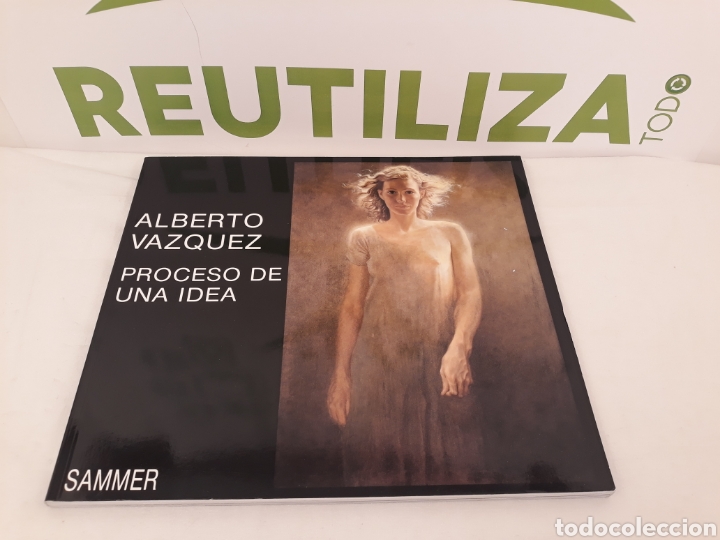 Libros de segunda mano: Alberto vazquez.Proceso de una idea.Sammer. - Foto 1