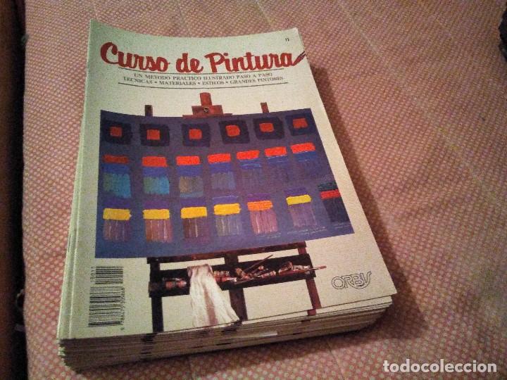 Livros em segunda m&atilde;o: 50 FASCICULOS DE CURSO DE PINTURA A&Ntilde;O 1984