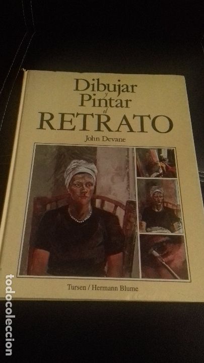 Libros de segunda mano: dibujar y pintar el retrato john devane - Foto 1