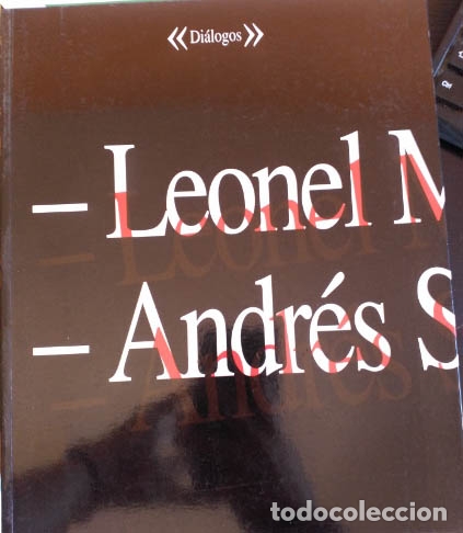 Libros de segunda mano: DIALOGOS. LEONEL MOURA. ANDRES SERRANO. - - Foto 1