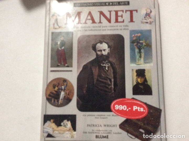 Livros em segunda m&atilde;o: Manet patricia wright blume testimonio visual del arte guia ilustrada esencial