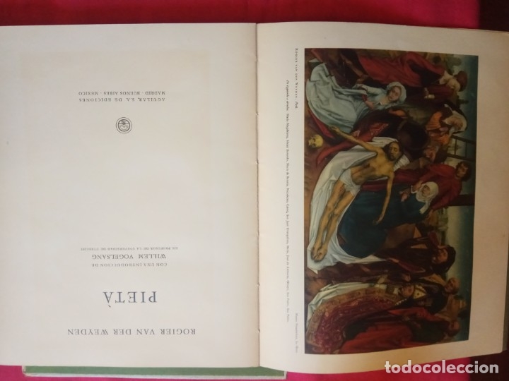 Libros de segunda mano: FORMA Y COLOR. ROGIER VAN DER WEYDEN. PIETA. - Foto 2