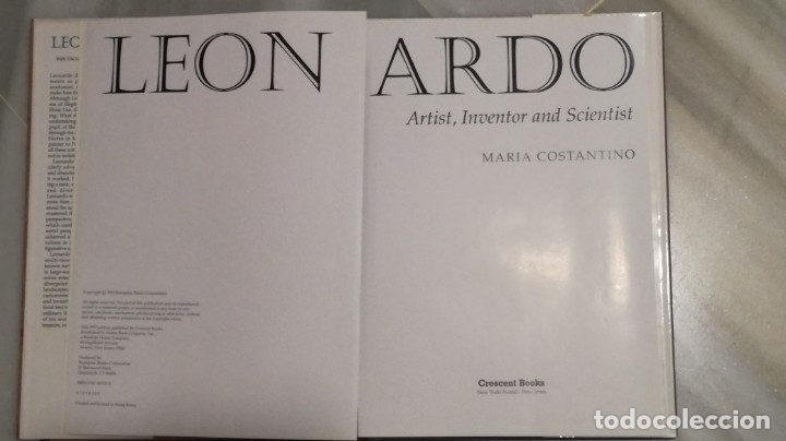 Libros de segunda mano: Leonardo, libro sobre Leonardo da Vinci - Foto 9